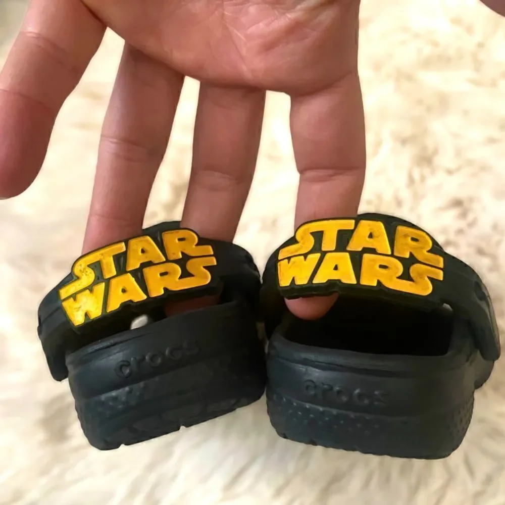 Baby Infant Toddler Crocs Star Wars Slip On Shoes SZ C 4 - 6